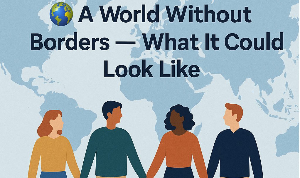 🌐 A World Without Borders — What It Could Look Like